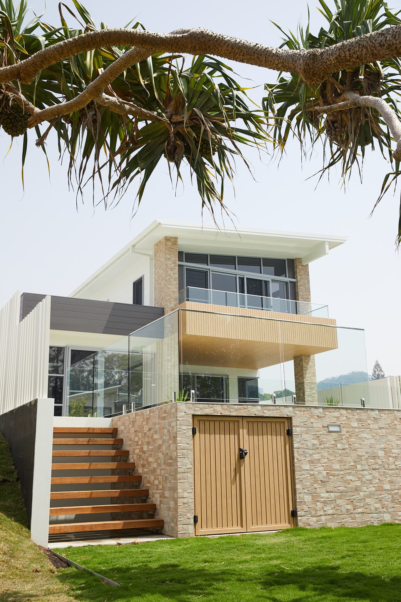 Modern home exterior